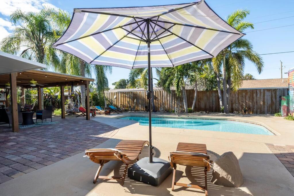 Tropical Island Escape Near Disney, Beach, Cruise Merritt Island Buitenkant foto